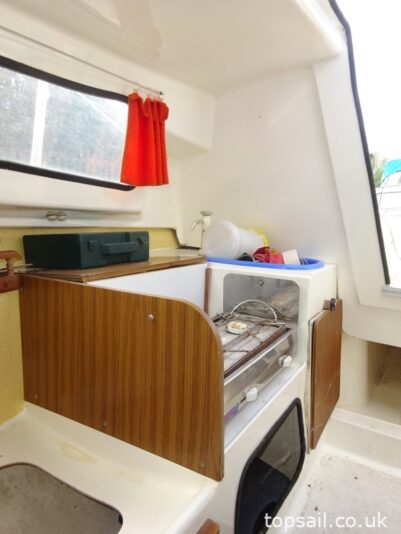 1975 Rydgeway Pirate 17 Trailer Sailer