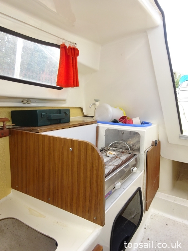 1975 Rydgeway Pirate 17 Trailer Sailer