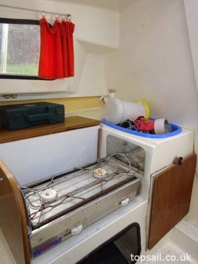 1975 Rydgeway Pirate 17 Trailer Sailer