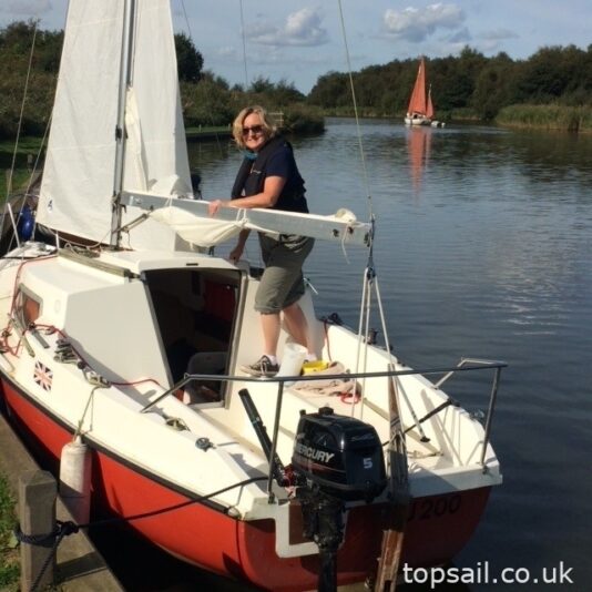 1975 Rydgeway Pirate 17 Trailer Sailer
