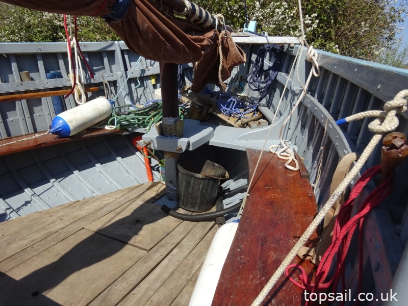 1982 Clinker Lugsail Crab Boat