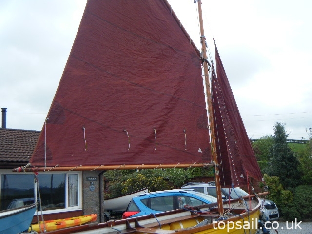 Kittiwake 14 GRP Gaff Cutter & Trailer