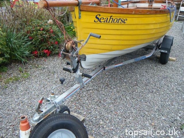Kittiwake 14 GRP Gaff Cutter & Trailer