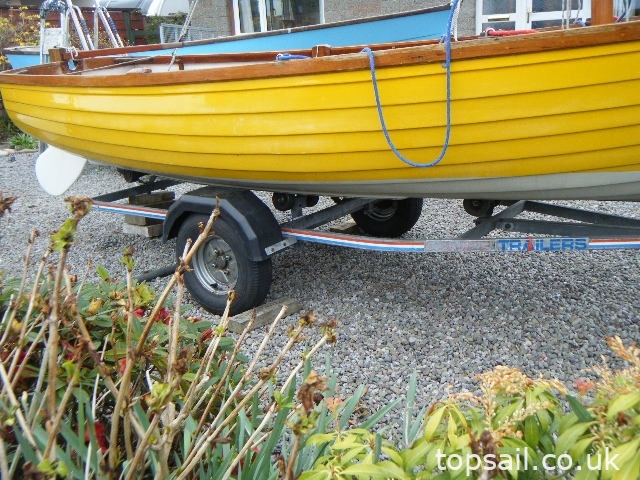 Kittiwake 14 GRP Gaff Cutter & Trailer