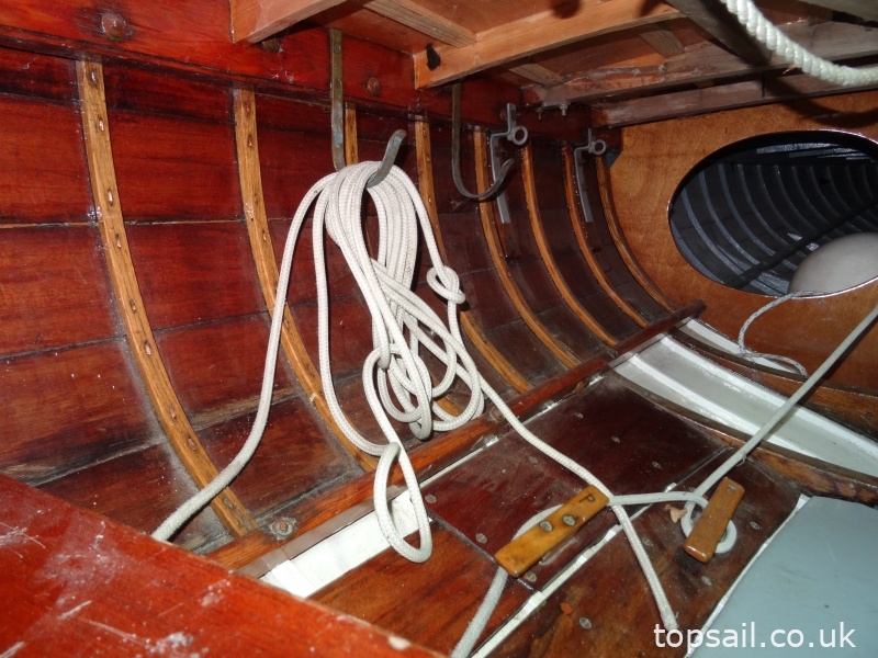 Broads One Design (BOD, Brown Boat) & Trailer