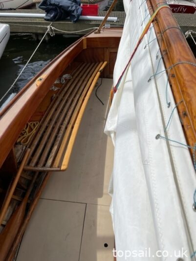 1924 Yare & Bure One Design (YBOD, White Boat) & Trailer