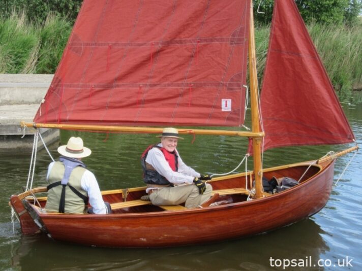 1997 12ft Gunter Rigged Sailing Dinghy & Trailer (Electric O/b Available)