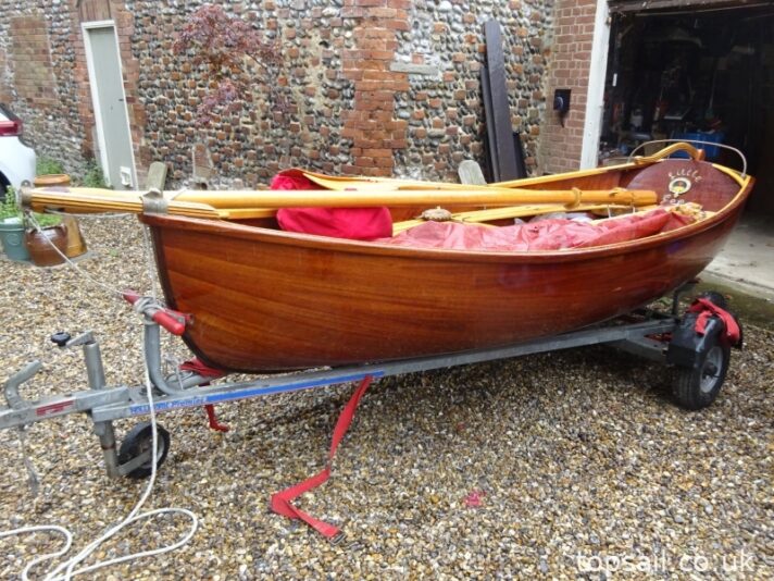 1997 12ft Gunter Rigged Sailing Dinghy & Trailer (Electric O/b Available)
