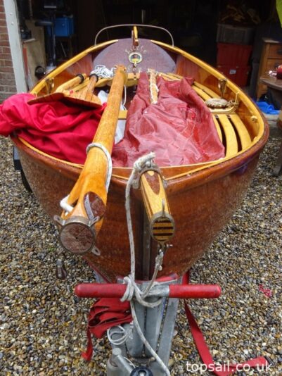 1997 12ft Gunter Rigged Sailing Dinghy & Trailer (Electric O/b Available)