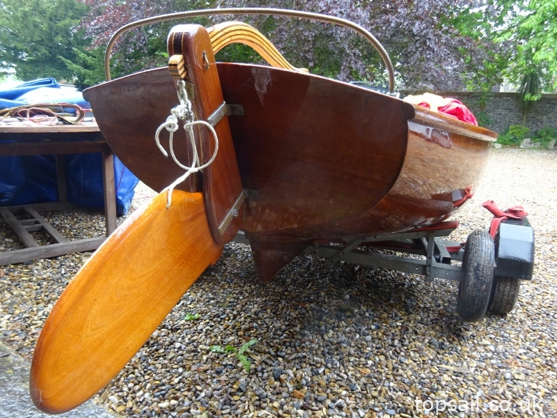 1997 12ft Gunter Rigged Sailing Dinghy & Trailer (Electric O/b Available)