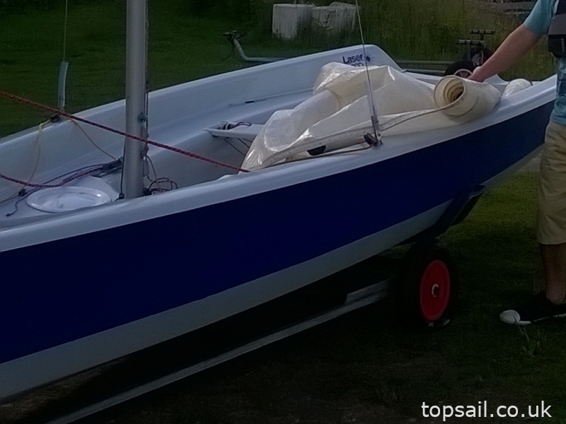 2005 Laser 2000 & Trailer