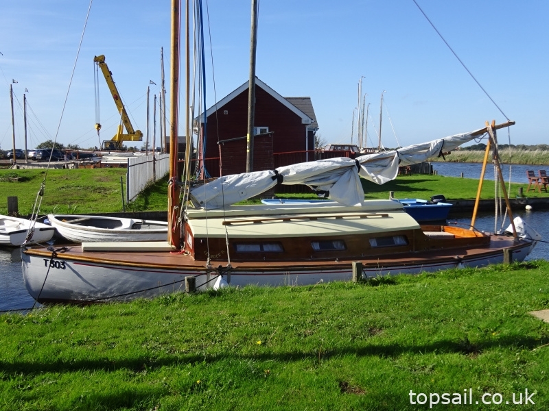 1934 Chumley & Hawke Ranger Class Sailing Cruiser