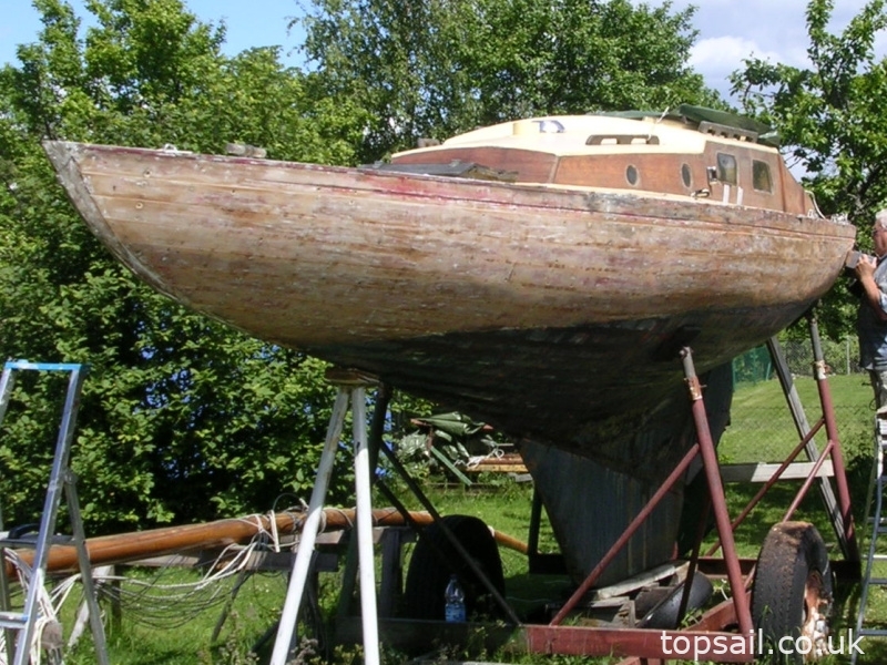 1922 Skärgårdskryssare Skerry Cruiser & Launching Trolley