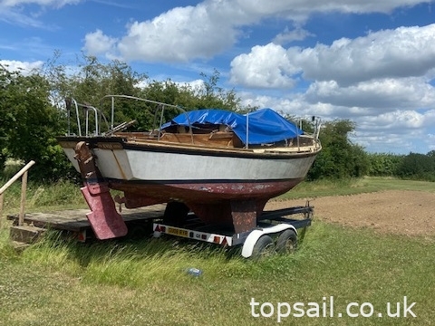 1966 Falmouth Gypsy II Project & Trailer