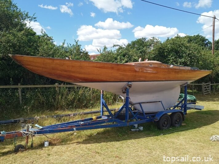 1969 Classic Børresen Dragon Keelboat & Trailer