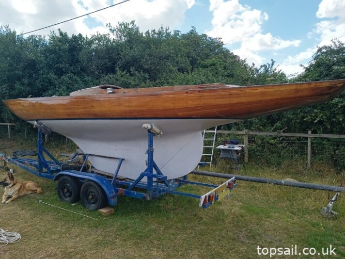 1969 Classic Børresen Dragon Keelboat & Trailer