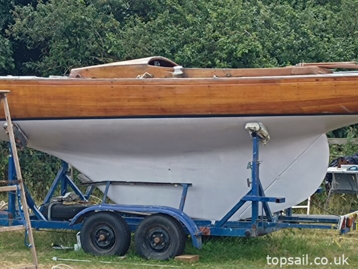 1969 Classic Børresen Dragon Keelboat & Trailer