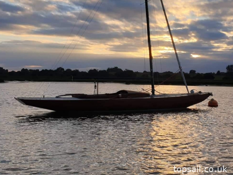 1969 Classic Børresen Dragon Keelboat & Trailer