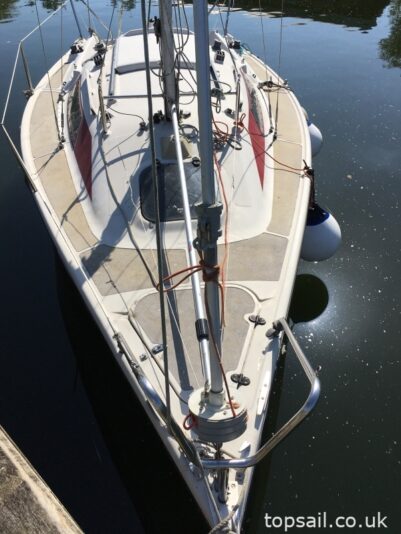 1985 Dehler 22 Trailer
