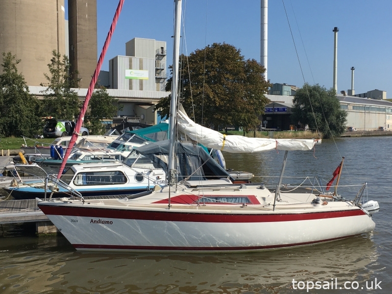 1985 Dehler 22 Trailer