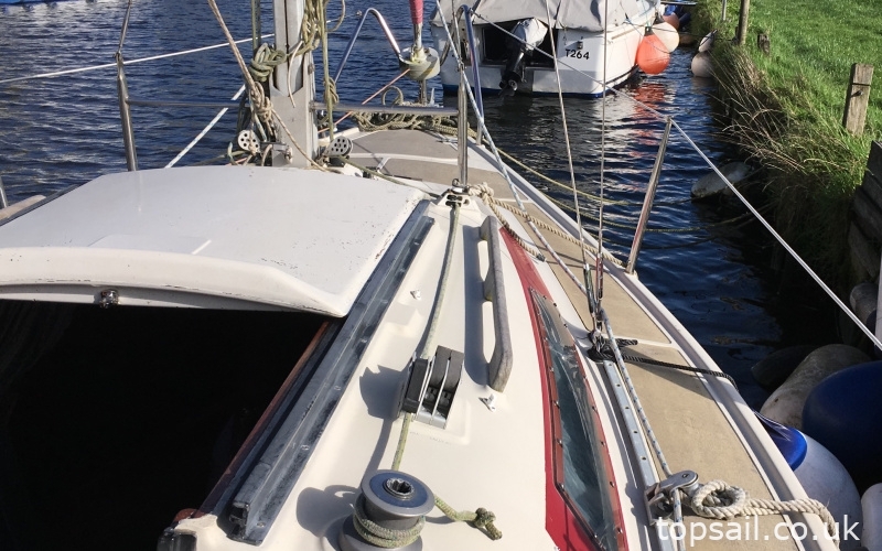 1985 Dehler 22 Trailer