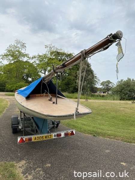 1925 Broads One Design (BOD, Brown Boat) & Trailer