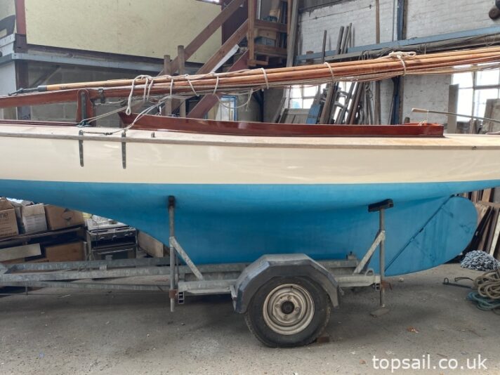 1925 Broads One Design (BOD, Brown Boat) & Trailer