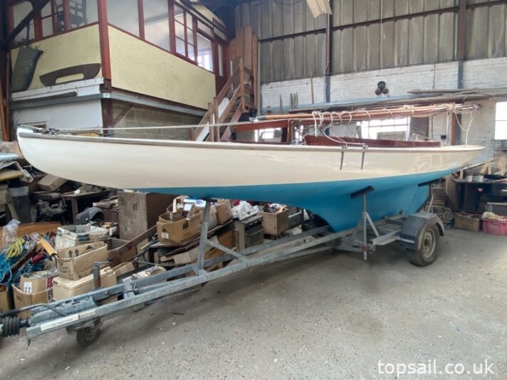 1925 Broads One Design (BOD, Brown Boat) & Trailer