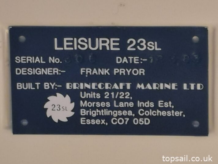 1984 Leisure 23 SL