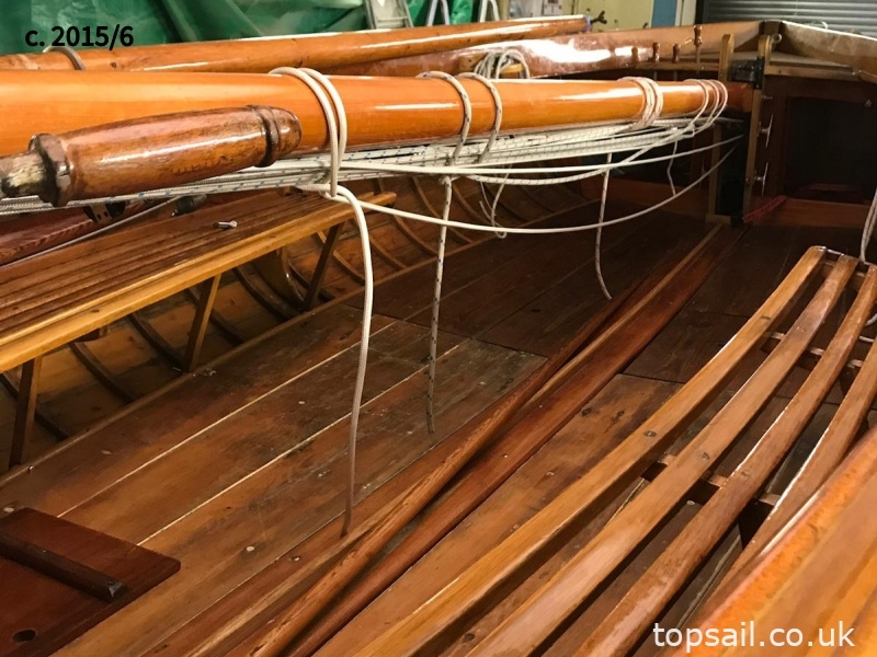 1924 Yare & Bure One Design (YBOD, White Boat) & Trailer