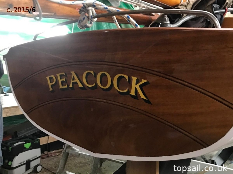 1924 Yare & Bure One Design (YBOD, White Boat) & Trailer