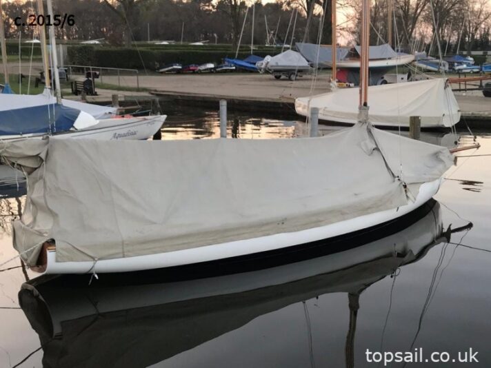 1924 Yare & Bure One Design (YBOD, White Boat) & Trailer