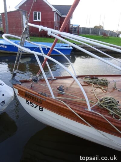 1957 Easticks Stock 21 Sailing Cruiser