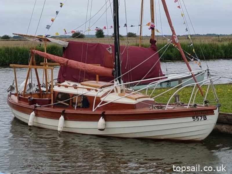 1957 Easticks Stock 21 Sailing Cruiser