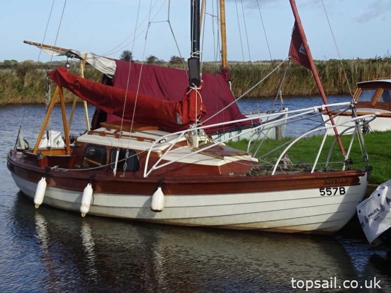 1957 Easticks Stock 21 Sailing Cruiser