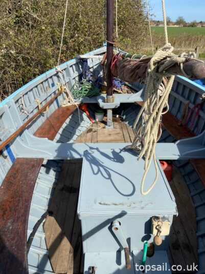 1982 Clinker Lugsail Crab Boat (Trailer available)