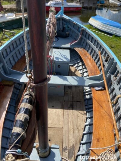 1982 Clinker Lugsail Crab Boat (Trailer available)