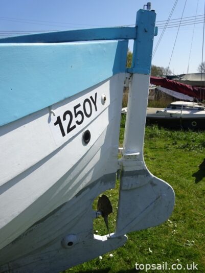1982 Clinker Lugsail Crab Boat (Trailer available)