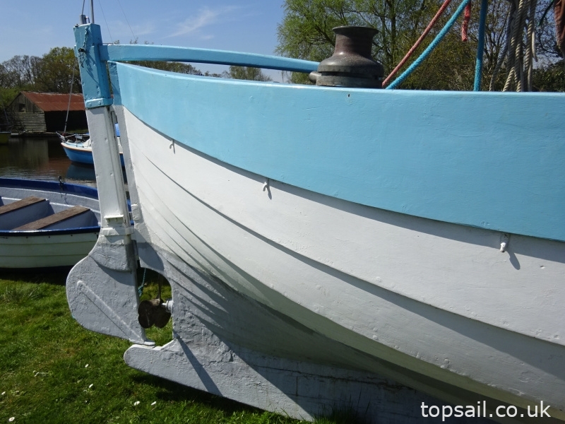 1982 Clinker Lugsail Crab Boat (Trailer available)