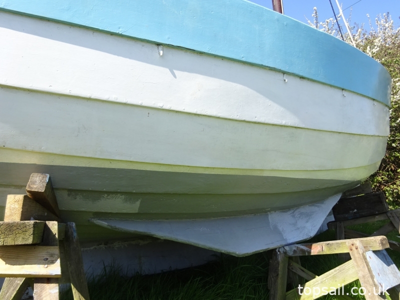 1982 Clinker Lugsail Crab Boat (Trailer available)