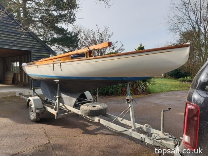 1996 GRP Broads One Design (BOD, Brown Boat) & Trailer
