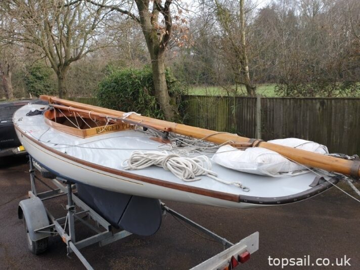 1996 GRP Broads One Design (BOD, Brown Boat) & Trailer