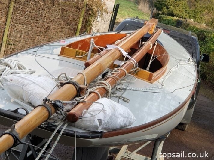 1996 GRP Broads One Design (BOD, Brown Boat) & Trailer