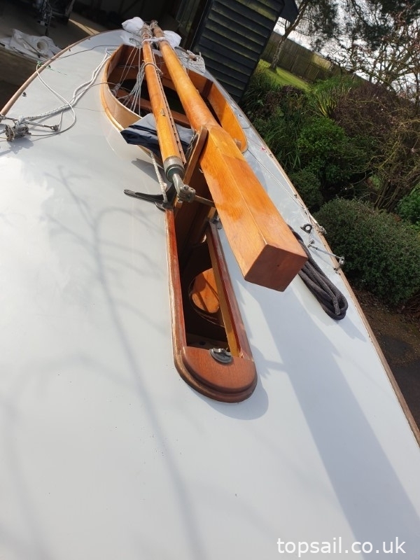 1996 GRP Broads One Design (BOD, Brown Boat) & Trailer