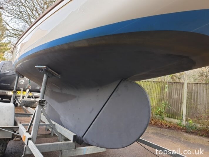 1996 GRP Broads One Design (BOD, Brown Boat) & Trailer