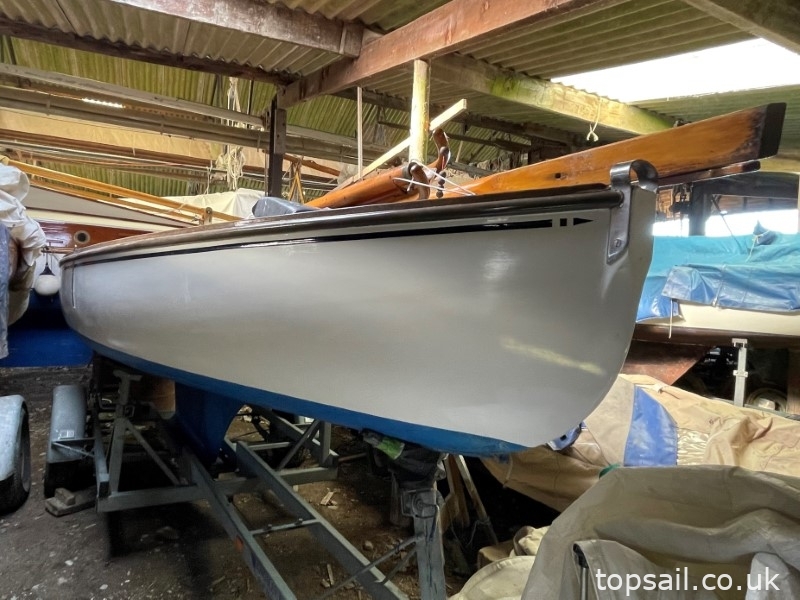 1930 Yare & Bure One Design (YBOD, White Boat)