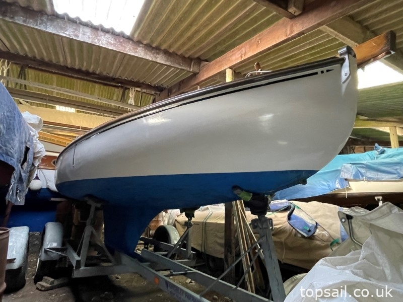 1930 Yare & Bure One Design (YBOD, White Boat)