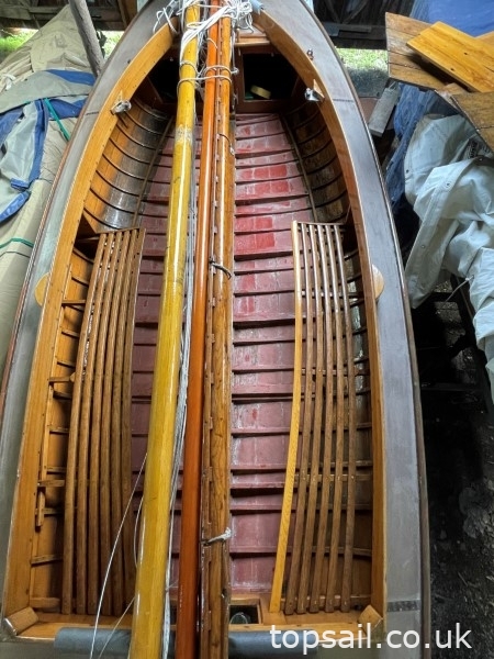 1930 Yare & Bure One Design (YBOD, White Boat)
