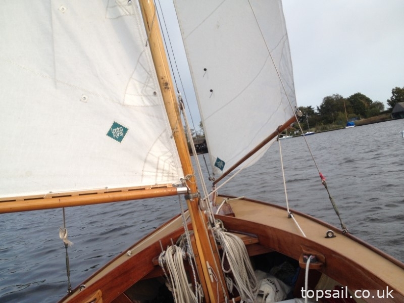 1981 GRP Yare & Bure One Design (YBOD, White Boat)