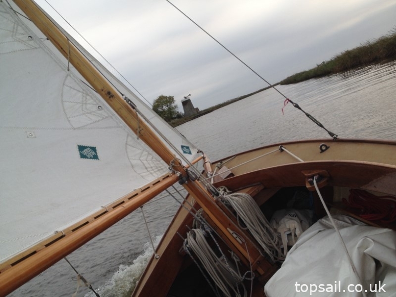 1981 GRP Yare & Bure One Design (YBOD, White Boat)